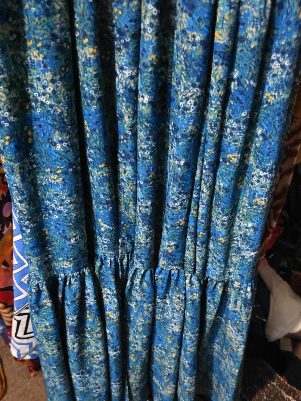 BELLE & SKY PRINT MOCK HALTER MAXI - Picture 2 of 2